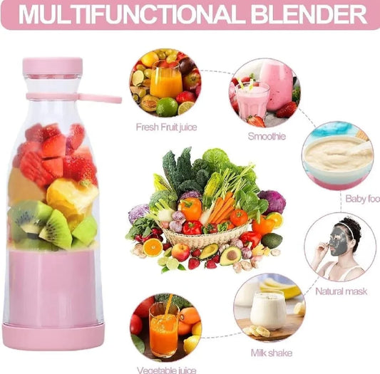 Portable Rechargeable Blender Juicer