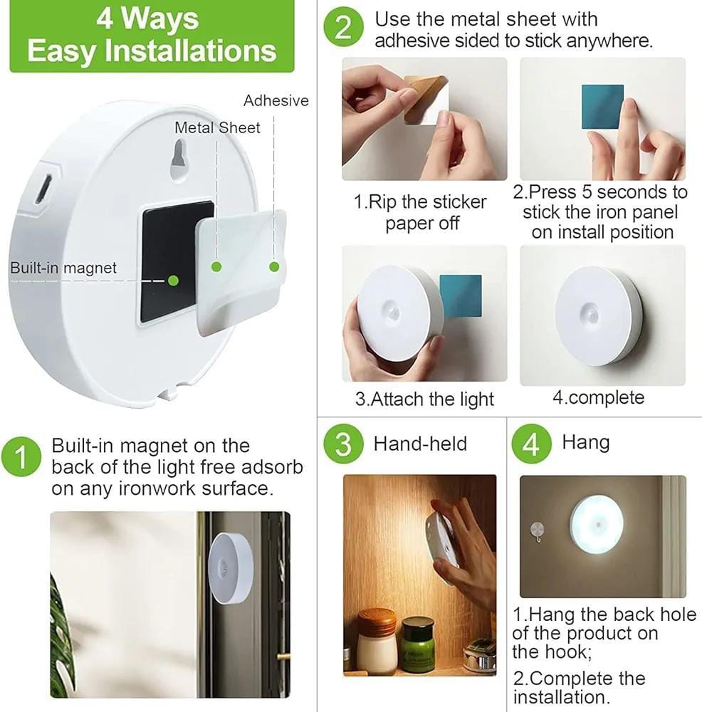 Rechargeable Motion Sensor Light
